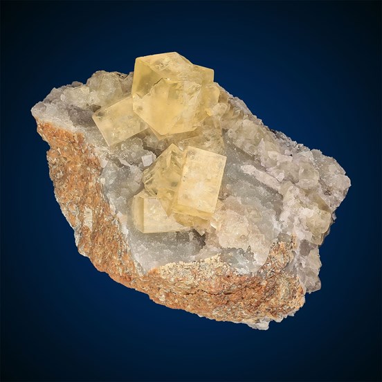 Fluorite-St. Pierre Vein | Giromagny | Belfort | Bourgogne-Franche-Comté | France